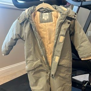 Boys like a new snowsuit